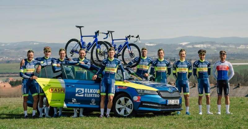 Az idei V4 Kerékpárverseny csapatai: a cseh kontingens