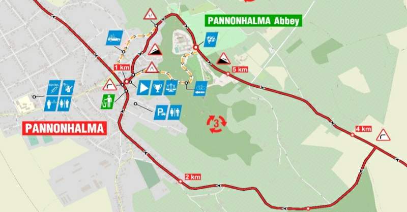 Forgalomkorlátozások az országúti országos bajnokság idején