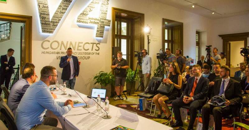 V4 Kerékpárverseny 2018 – A sajtótájékoztató képekben